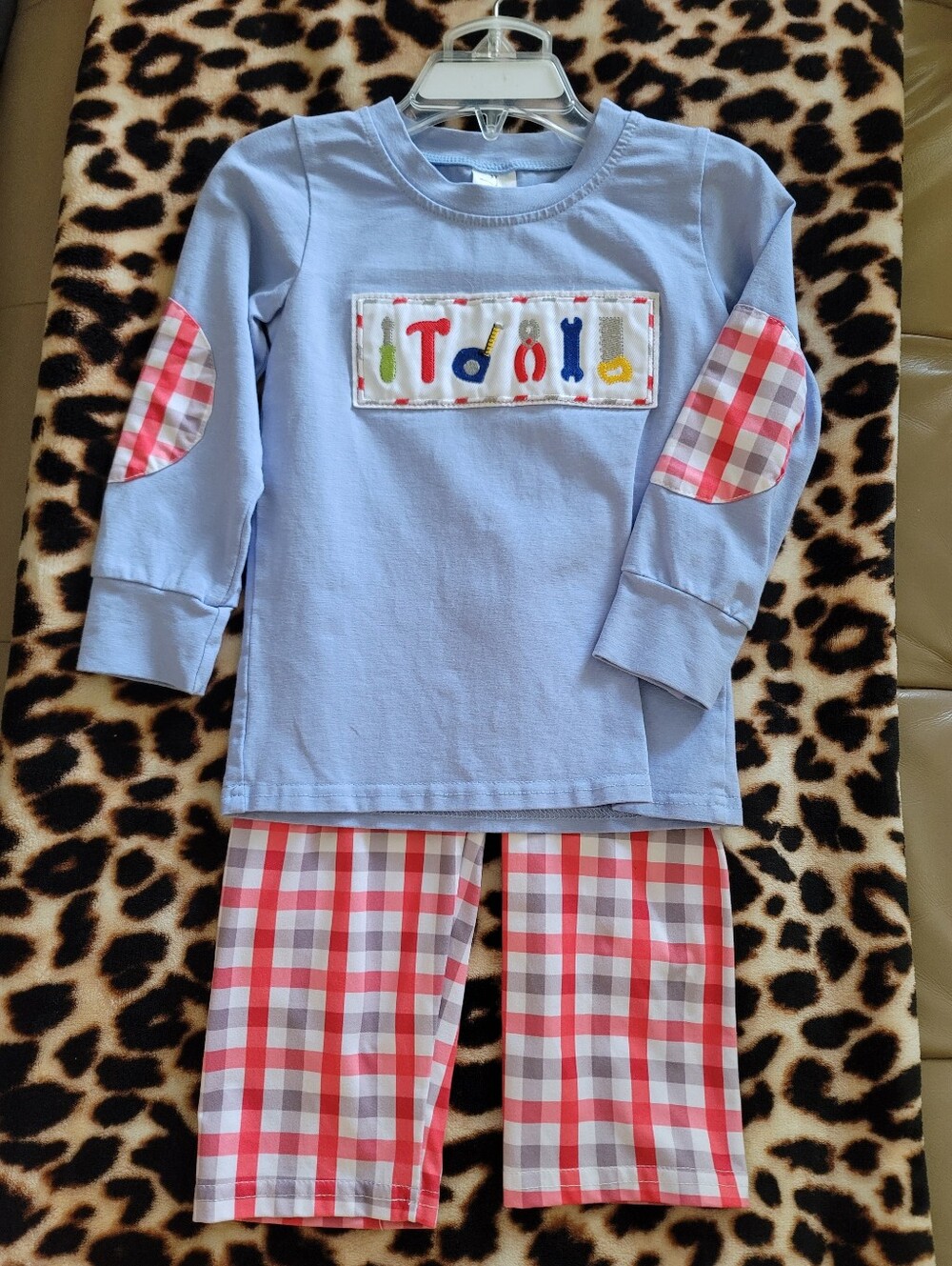 Boys Boutique Smock Top & Pant Set Toddler 2T